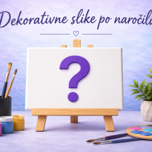 personalizirana dekorativna slika po naročilu